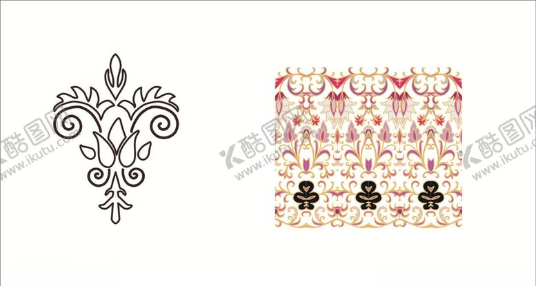 编号：71199810011636029778【酷图网】源文件下载-花纹花边