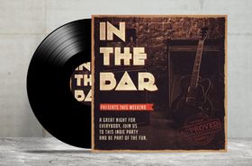 唱片包装样机设计