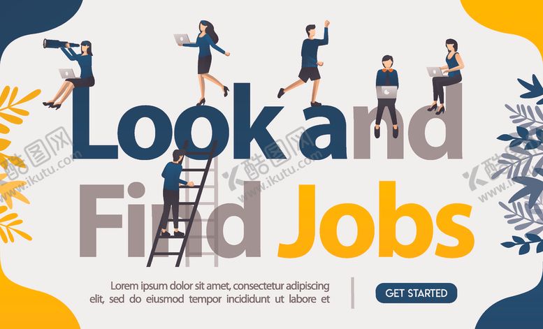 编号：45366410112002559612【酷图网】源文件下载-商务人士插画