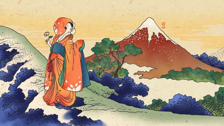编号：85354404241325412156【酷图网】源文件下载-日系手绘女人插画图片