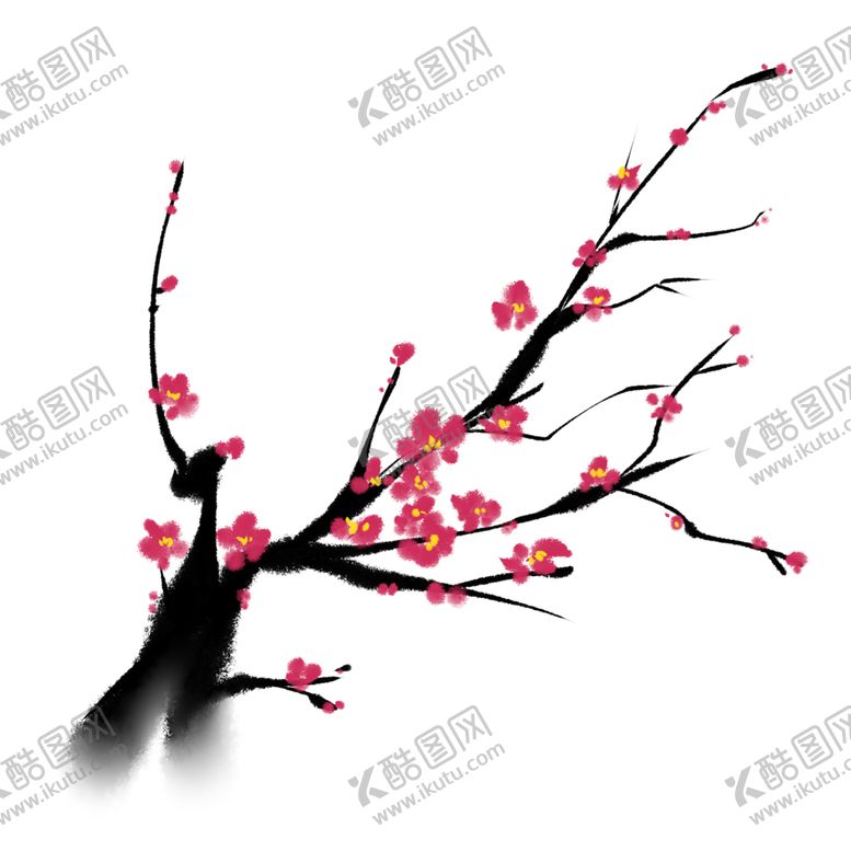 编号：48864205091402285137【酷图网】源文件下载-梅花素材