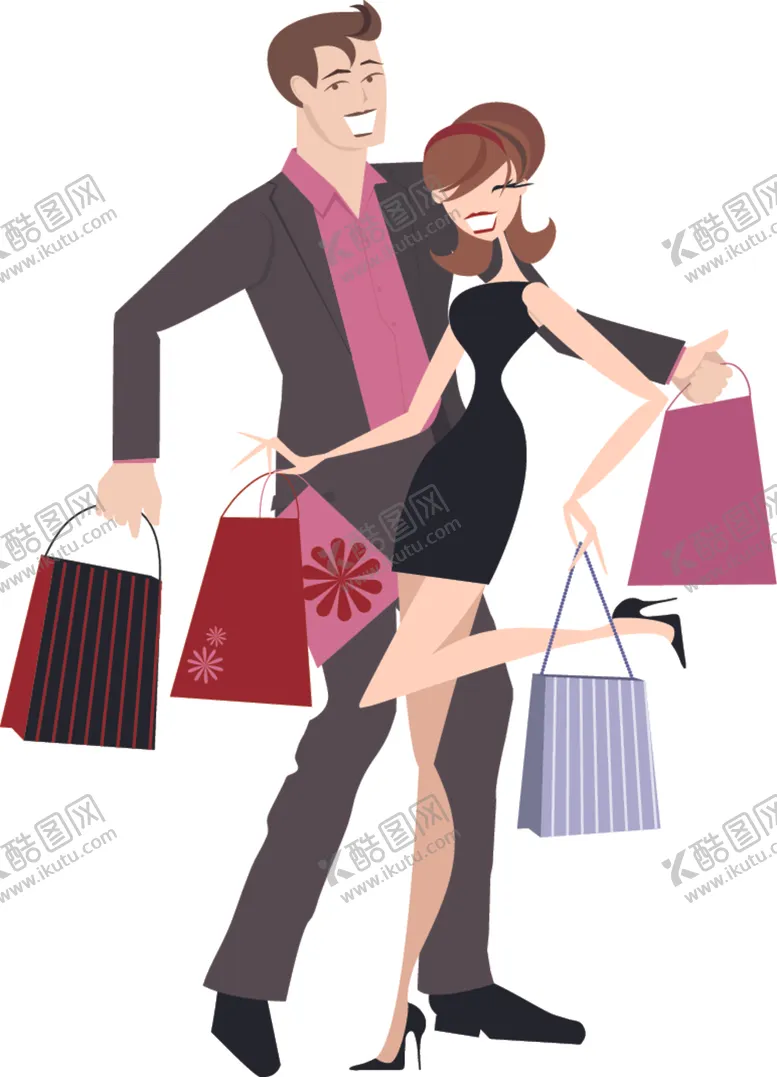 编号：83179810241626464817【酷图网】源文件下载-时尚购物女人