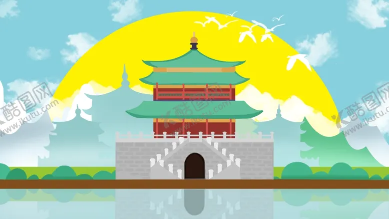 编号：76645403211536535640【酷图网】源文件下载-古典插画建筑