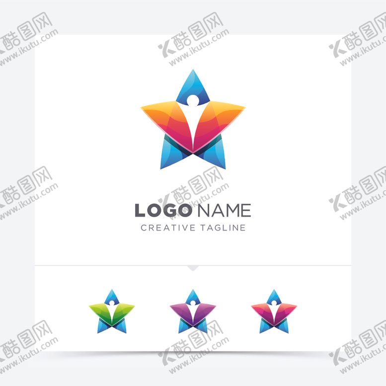 编号：27122410021809594308【酷图网】源文件下载-星星标志