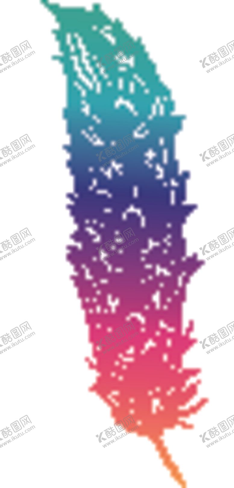 编号：79666706171527346792【酷图网】源文件下载-彩色羽毛