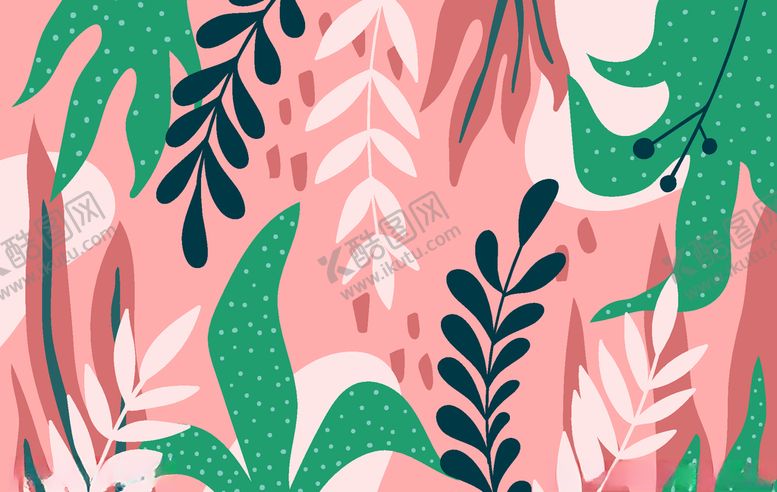 编号：93980509170803263821【酷图网】源文件下载-叶子背景