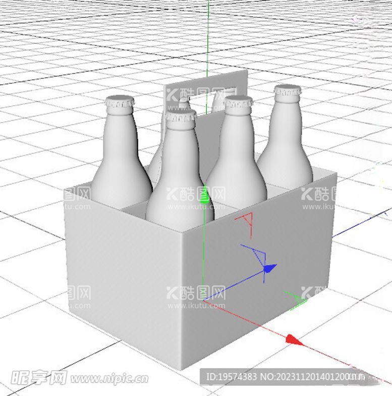 编号：95653411250702121076【酷图网】源文件下载-C4D模型啤酒