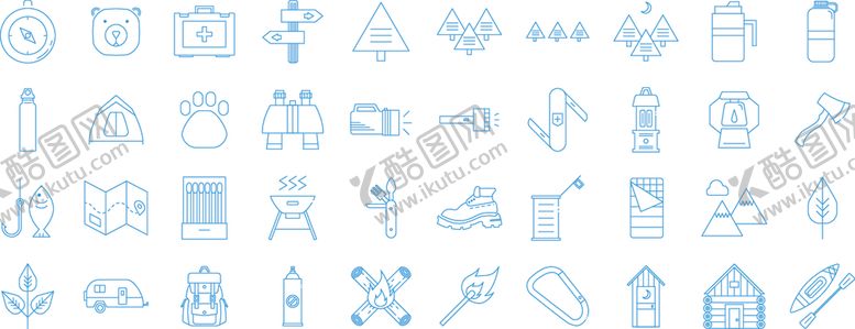 编号：35928604191134028638【酷图网】源文件下载-野营图标
