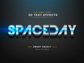 3d字体样机 