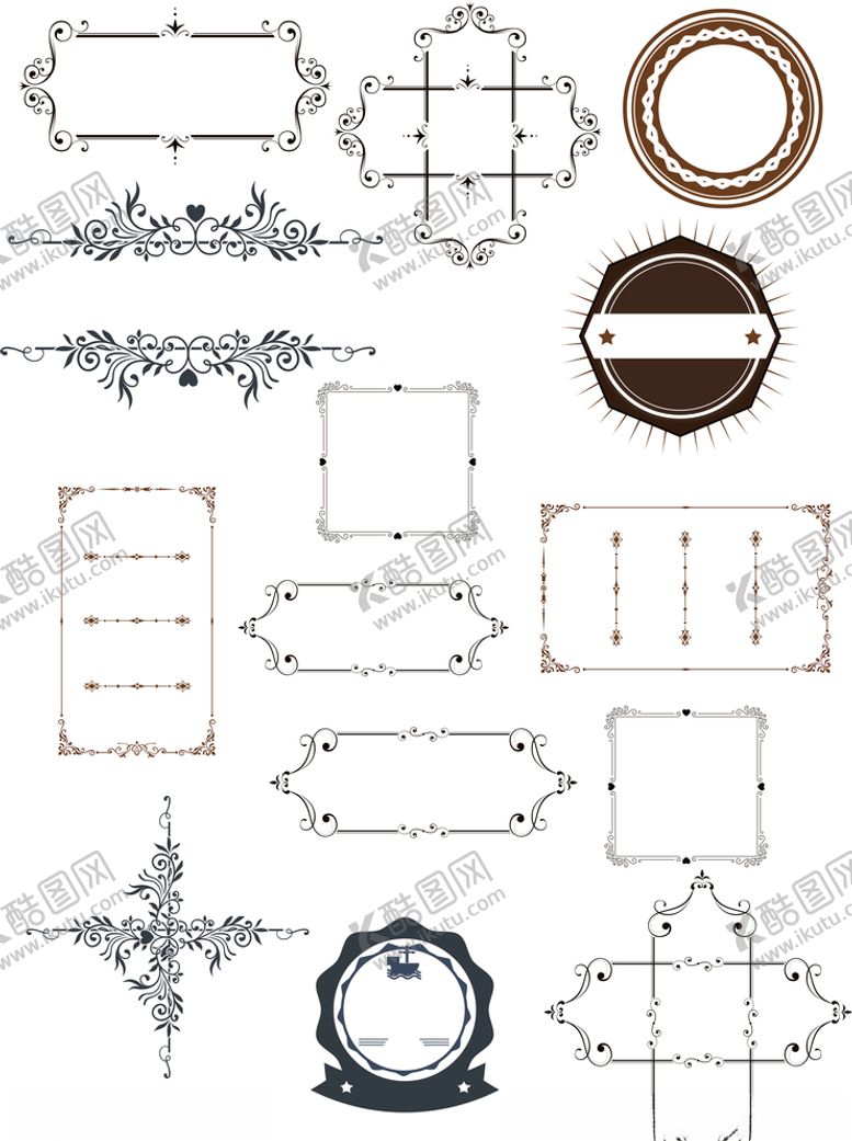 编号：41817709101232222864【酷图网】源文件下载-欧式花纹