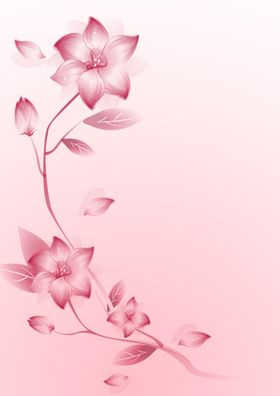 唯美花纹背景