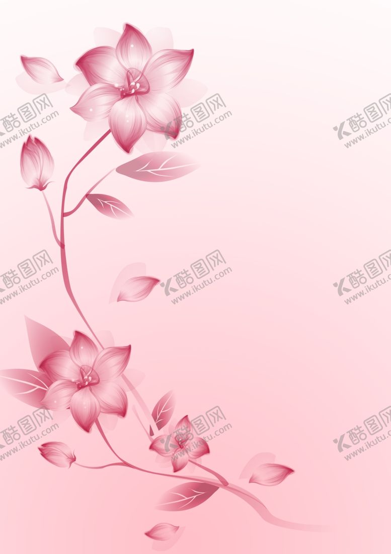 编号：30935105172256324580【酷图网】源文件下载-唯美花纹背景