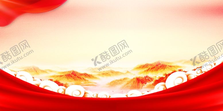 编号：59459701121552566097【酷图网】源文件下载-红色背景
