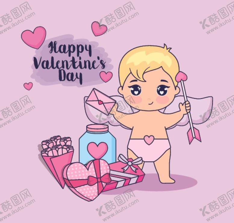 编号：12557910010439241611【酷图网】源文件下载-可爱小天使