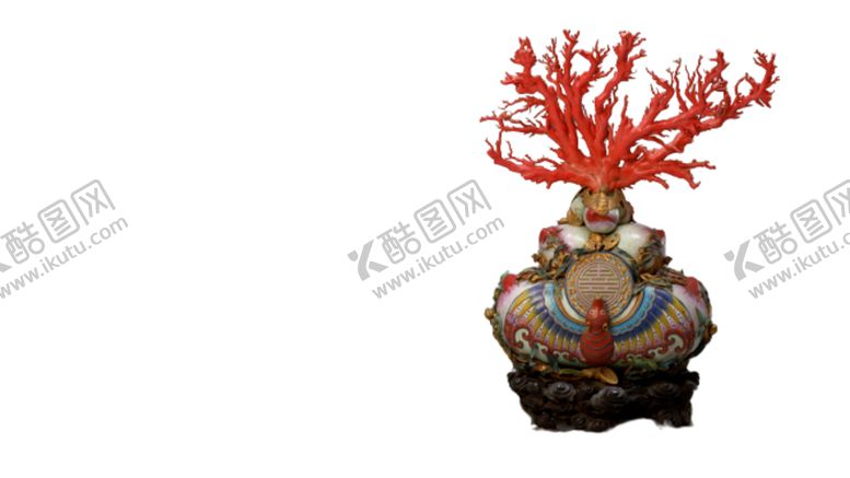 编号：53158405110227587631【酷图网】源文件下载-红珊瑚聚宝盆