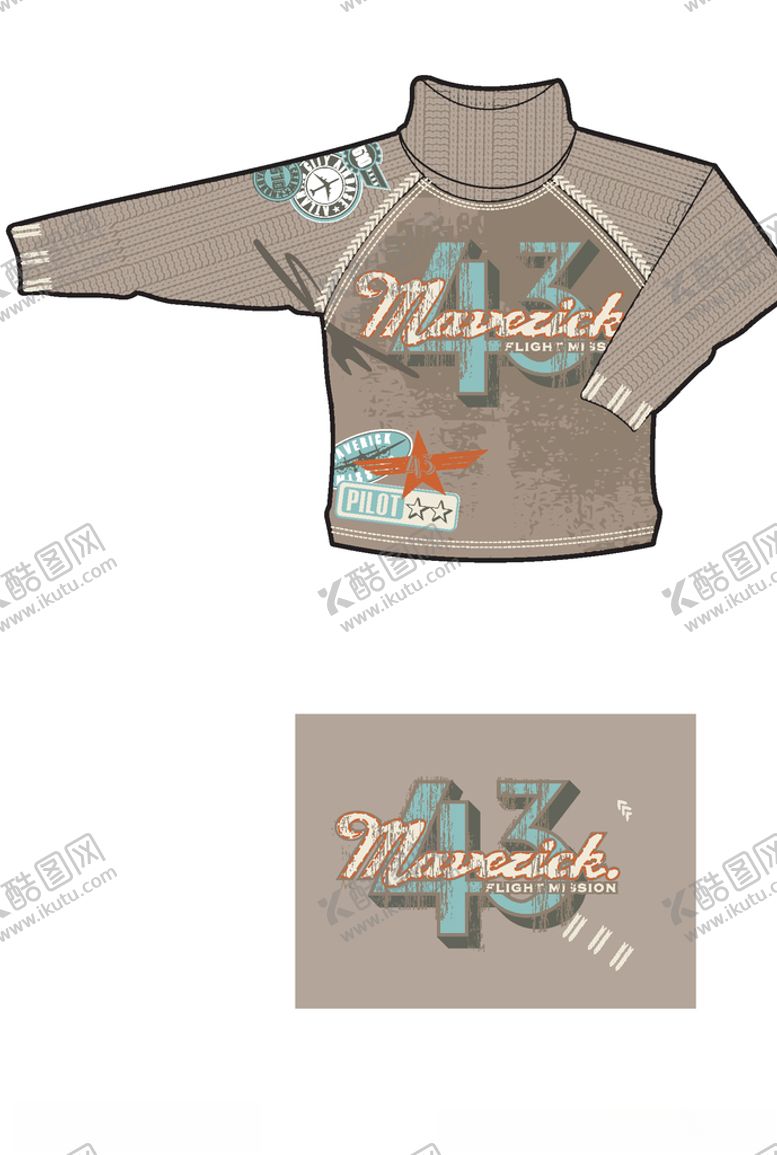 编号：82011909241236442753【酷图网】源文件下载-服装印花