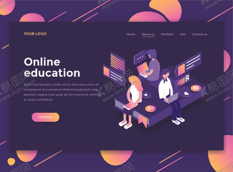 编号：37844709191203245944【酷图网】源文件下载-商务办公UI插图