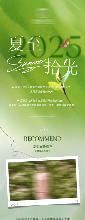 二十四节气夏至长图