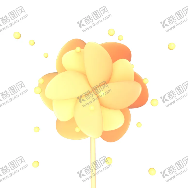 编号：78145805030815339120【酷图网】源文件下载-立体装饰花朵