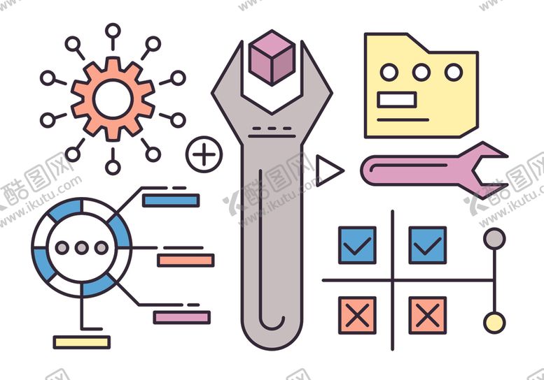 编号：21217209210148221347【酷图网】源文件下载-数据图表元素