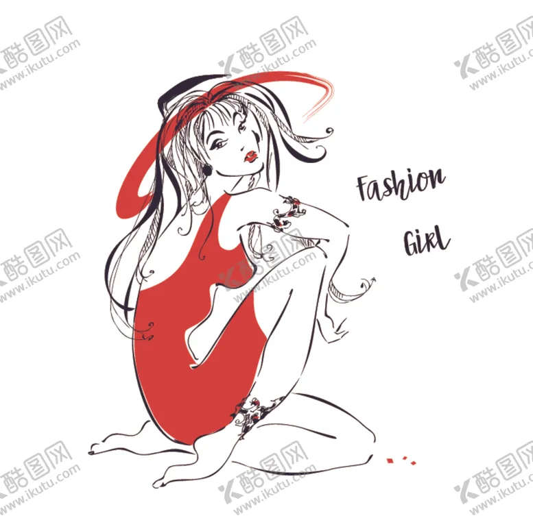 编号：70215606301434482702【酷图网】源文件下载-女性插画
