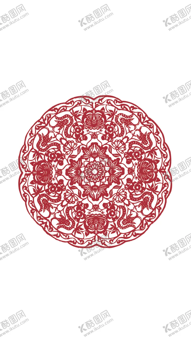 编号：72939112251137202691【酷图网】源文件下载-窗花剪纸