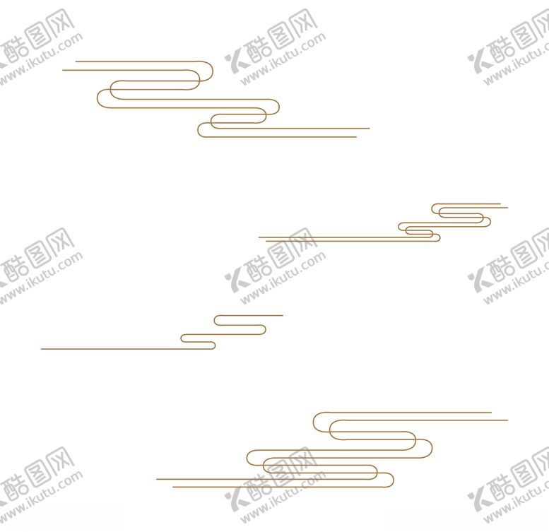 编号：32453106261322288603【酷图网】源文件下载-中国风线条云