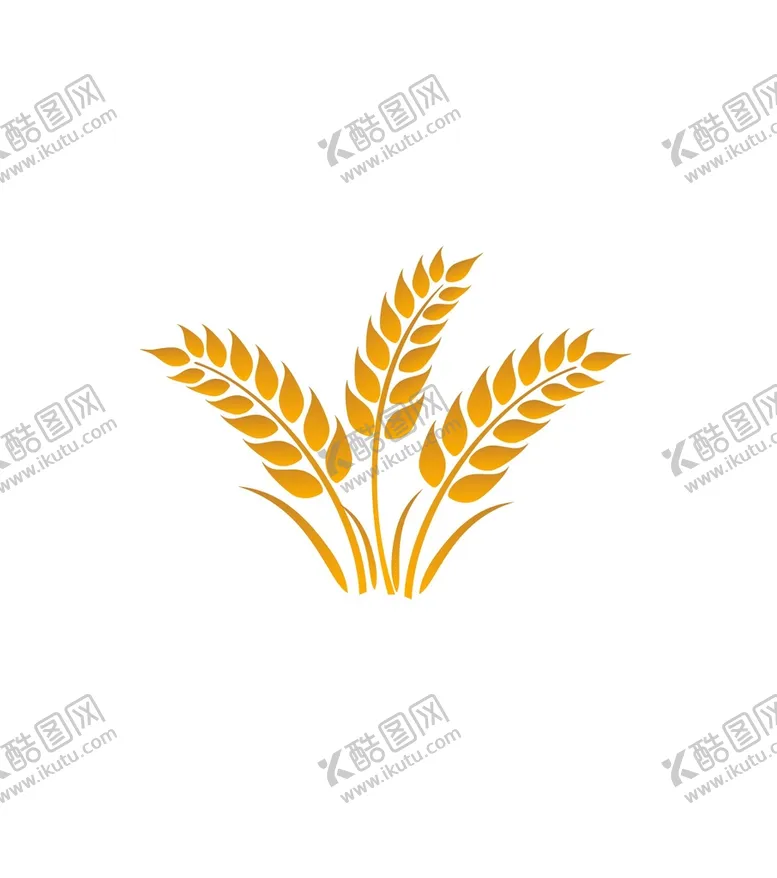 编号：34076509142142555947【酷图网】源文件下载-麦穗树叶矢量