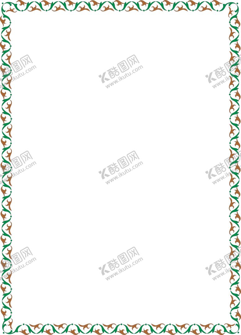 编号：80334710170627327097【酷图网】源文件下载-简约花纹边框