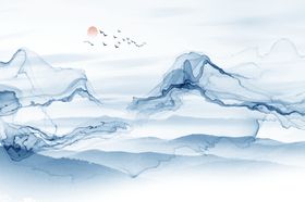 水墨画