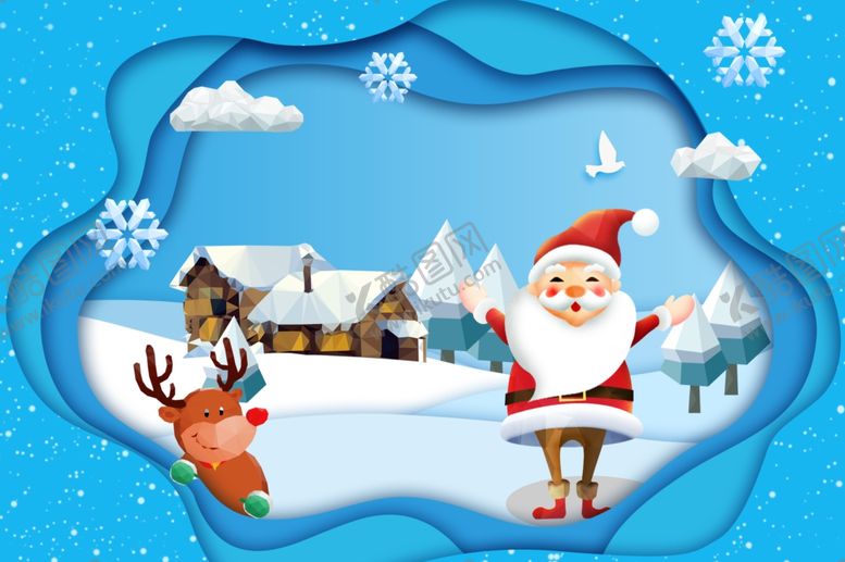 编号：66933010190117571070【酷图网】源文件下载-圣诞背景
