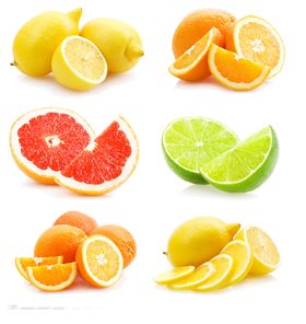 水果蔬菜柠檬挂图