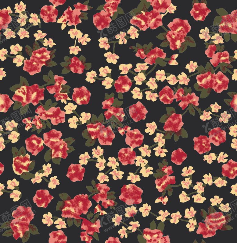 编号：57510110101038536567【酷图网】源文件下载-手绘小红花