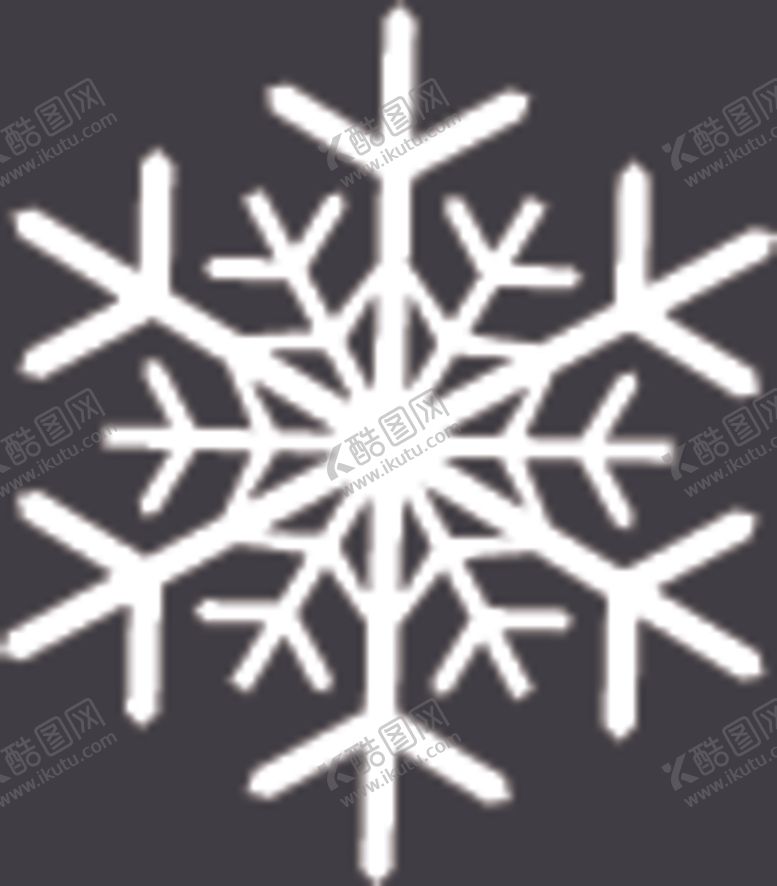 编号：19566506272052044461【酷图网】源文件下载-矢量雪花
