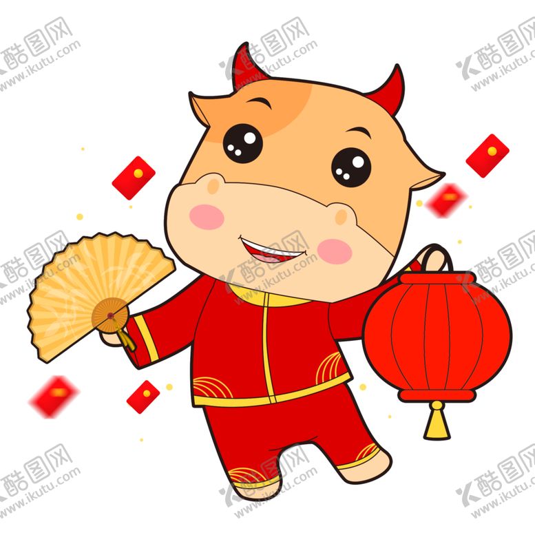 编号：56640606161133042112【酷图网】源文件下载-卡通牛形象