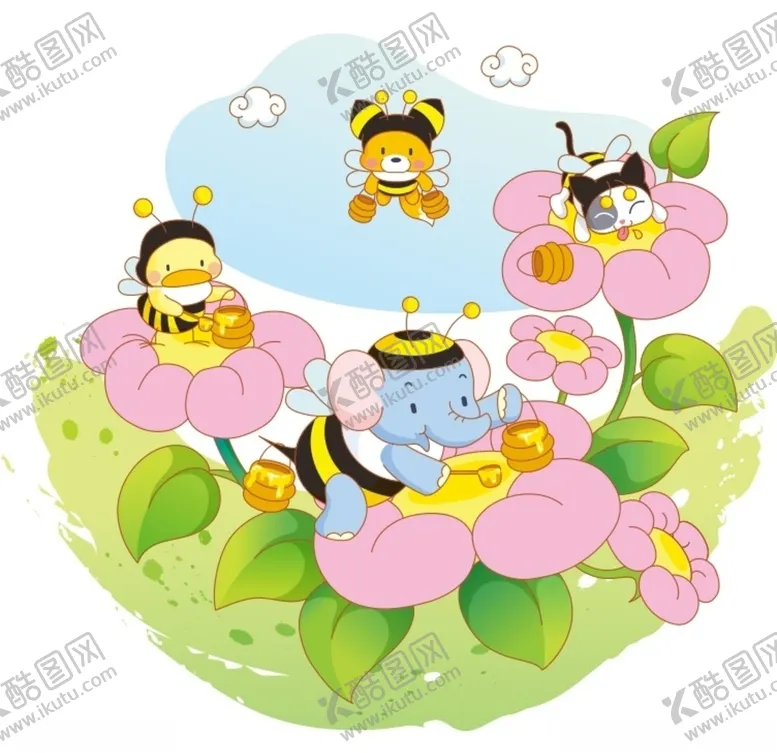 编号：47032003150550032540【酷图网】源文件下载-动物合影上贰拾贰