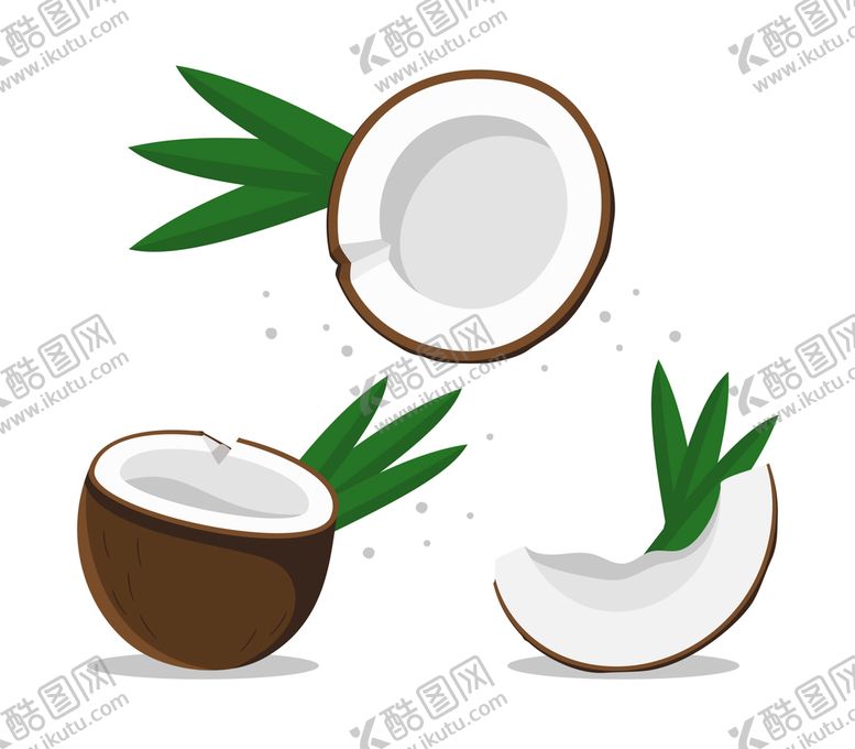 编号：86644601250629143608【酷图网】源文件下载-卡通椰子