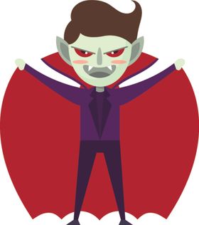 吸血鬼超自然生物卡通人物奇幻生物族