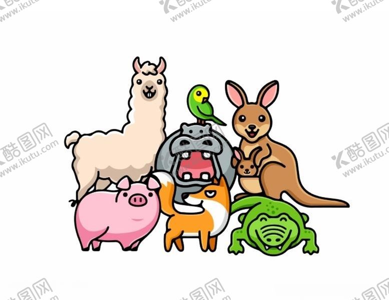 编号：99708710300926336900【酷图网】源文件下载-卡通动物