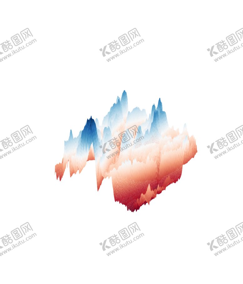 编号：36199106160902004767【酷图网】源文件下载-抽象山峰