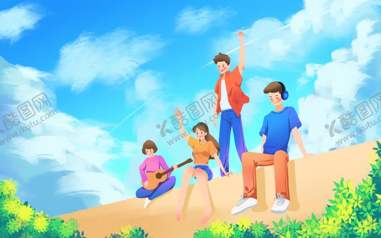 编号：82305202011434548757【酷图网】源文件下载-毕业原创插画