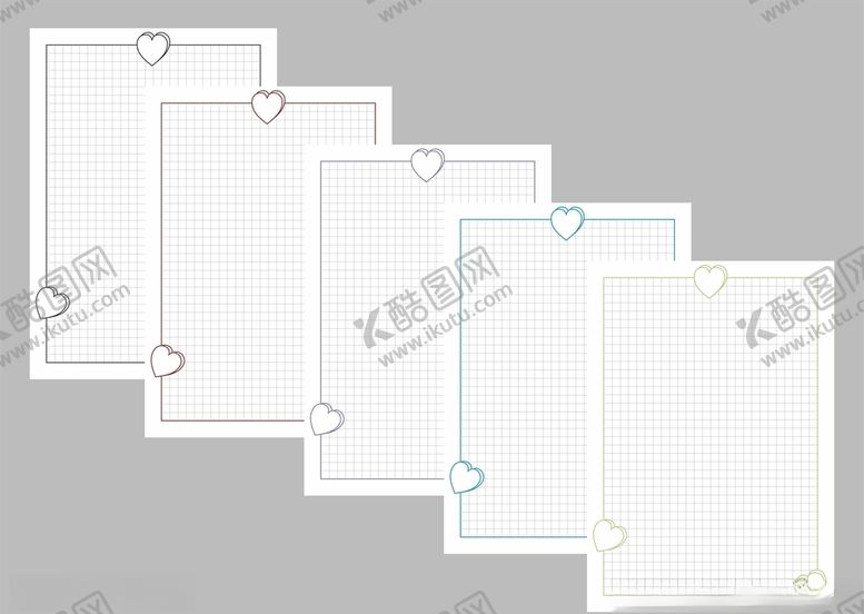 编号：84021309271453468453【酷图网】源文件下载-心形便签本