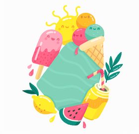 夏日元素