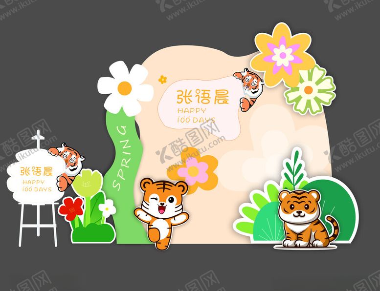 编号：32192009212102537799【酷图网】源文件下载-宝宝生日展板