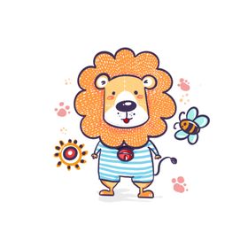卡通狮子