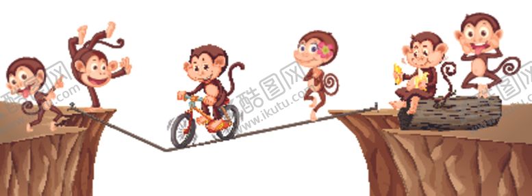 编号：51114210050833126780【酷图网】源文件下载-卡通猴子