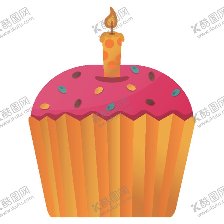 编号：30527709290938514589【酷图网】源文件下载-生日蛋糕