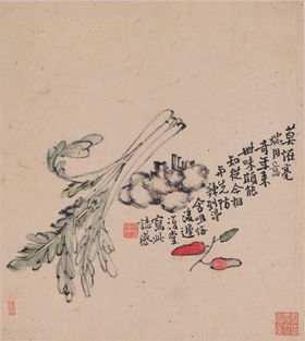 花鸟国画图案
