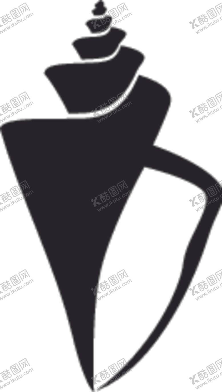 编号：66879309132346562193【酷图网】源文件下载-海洋生物系列海螺