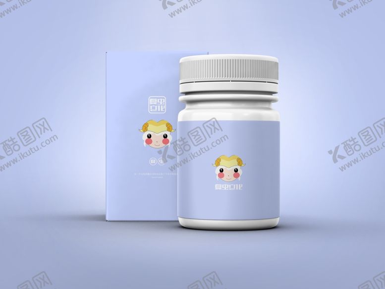 编号：19227710301809073736【酷图网】源文件下载-保健品瓶样机